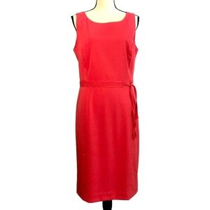 💙 5 for $25 - Covington Stretch Coral Sleeveless Dress